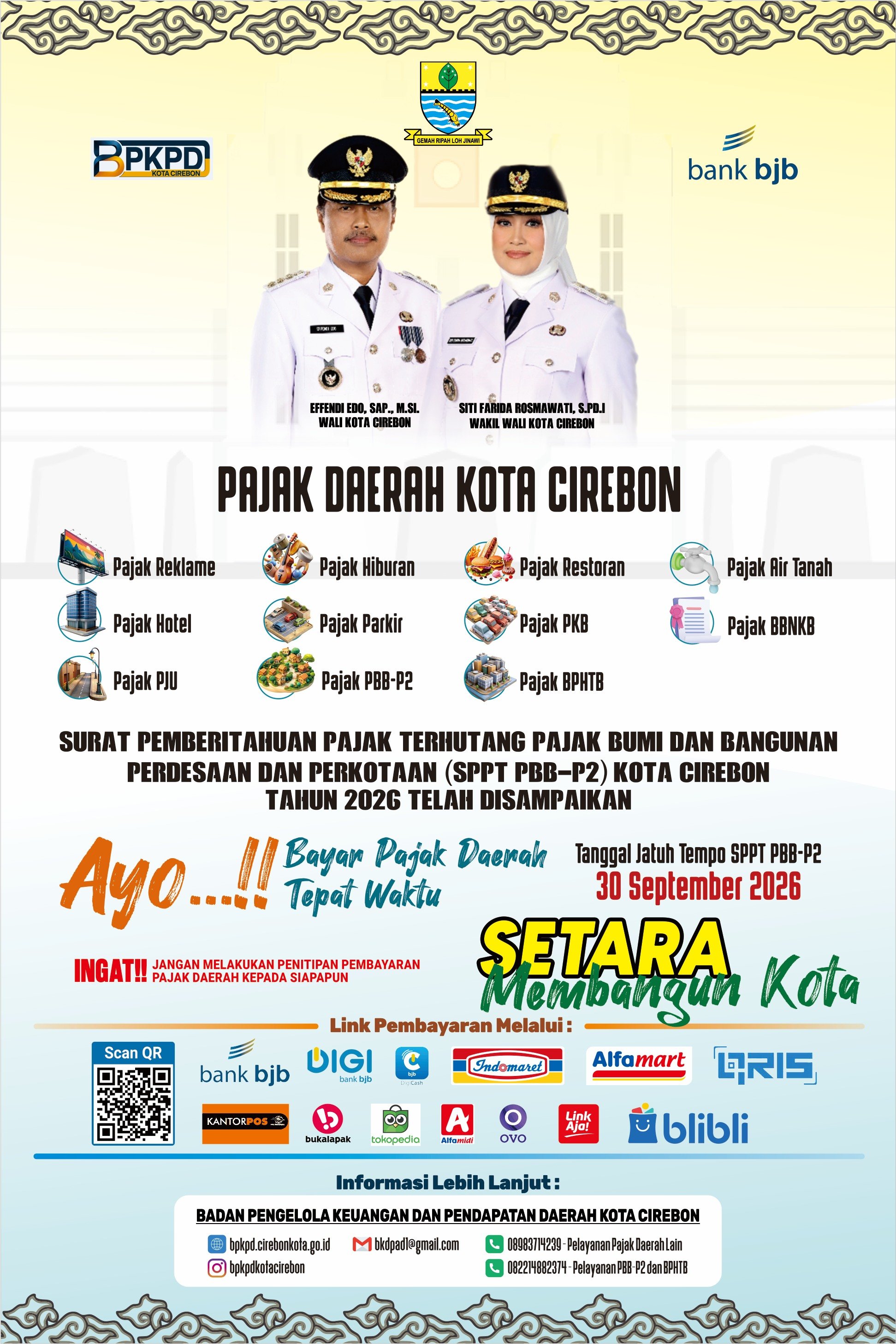 Pajak Daerah dan Retribusi Daerah di Kota Cirebon