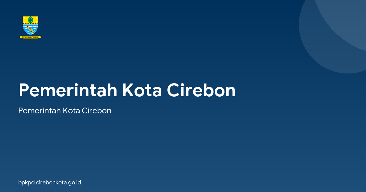 PELANTIKAN PENGURUS MASJID RAYA AT-TAQWA KOTA CIREBON DAN PENGURUS ISLAMIC CENTER KOTA CIREBON PERIODE 2011 – 2016