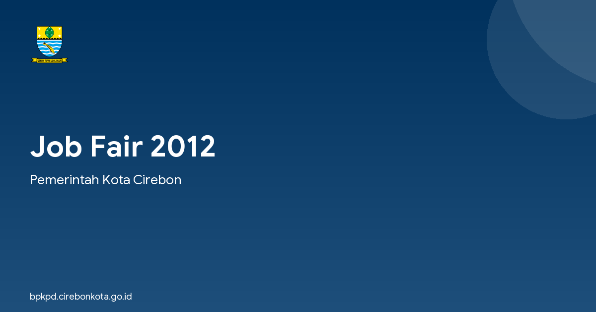 Job Fair 2012
