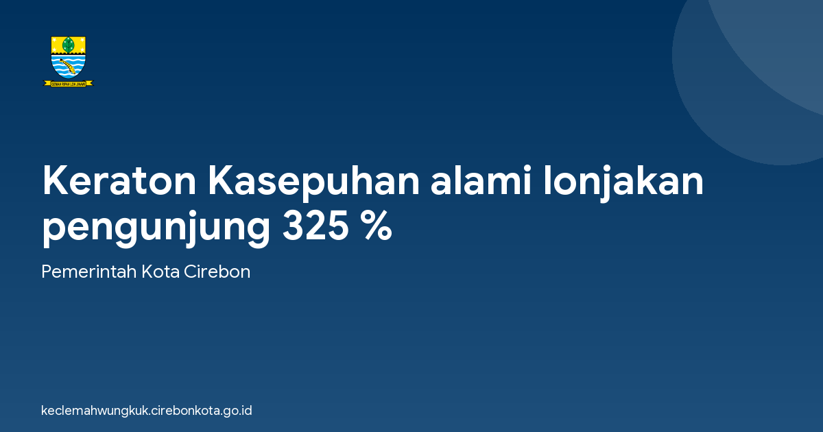 Keraton Kasepuhan alami lonjakan pengunjung 325 %