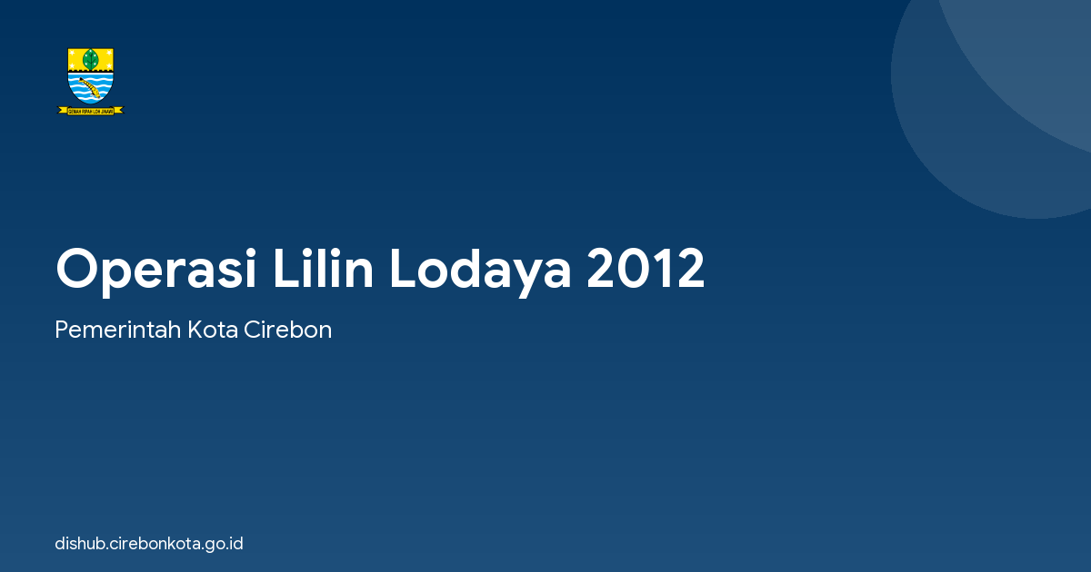 Operasi Lilin Lodaya 2012