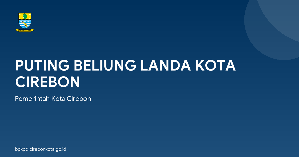 PUTING BELIUNG LANDA KOTA CIREBON