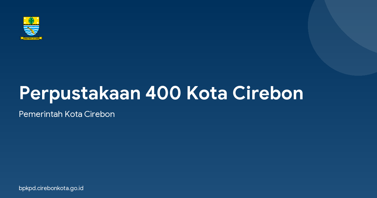 Perpustakaan 400 Kota Cirebon