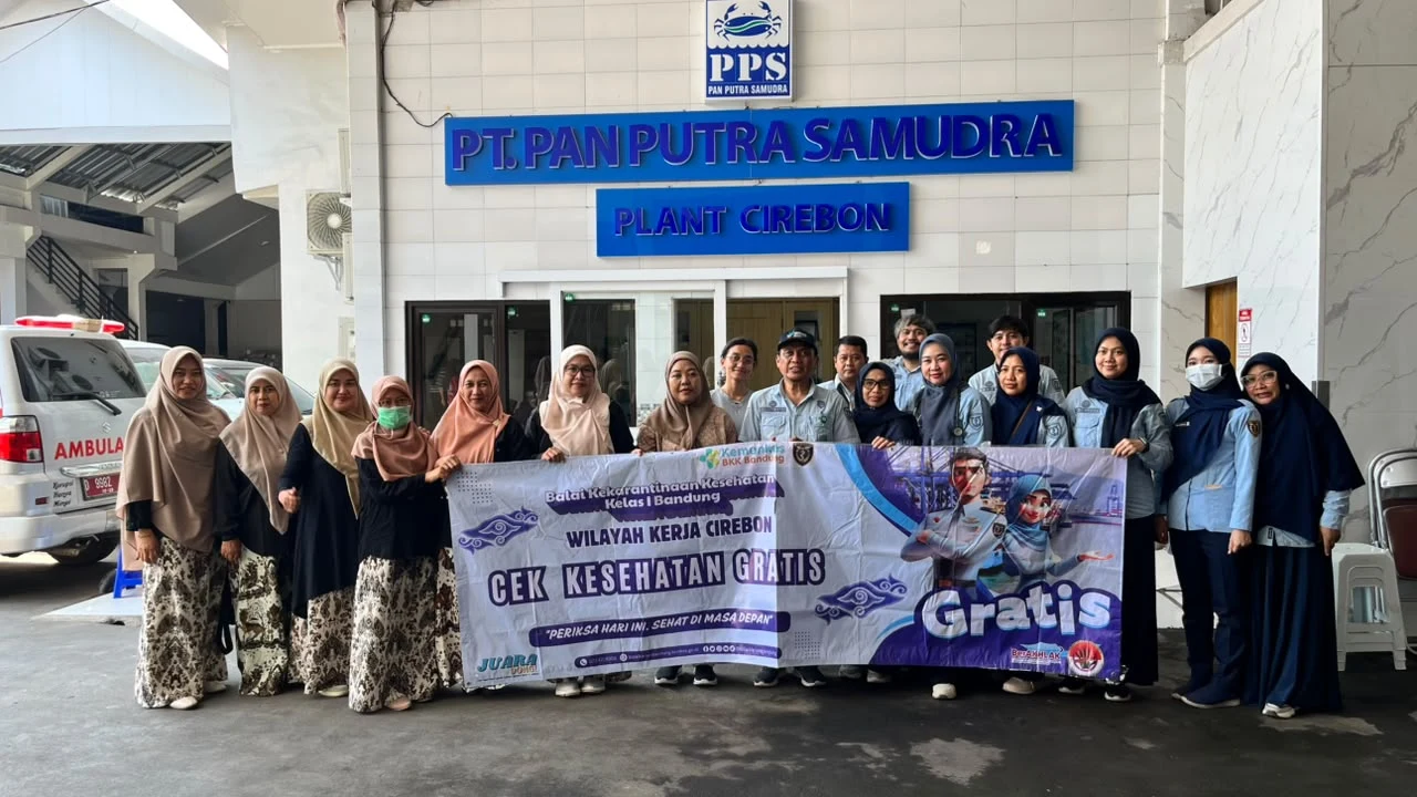 KEGIATAN CEK KESEHATAN GRATIS (CKG) KARYAWAN PT PAN PUTRA SAMUDRA